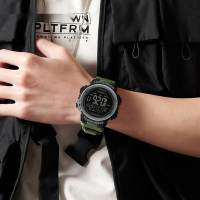 Reloj Inteligente Luminoso para Hombre - Estilo Juvenil Multifuncional