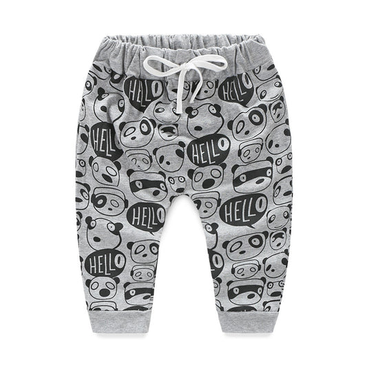 Pantalones Casuales Estampado Panda - Traje Descontracturado - Image 11