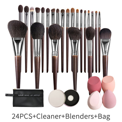 Set de Brochas de Maquillaje Natural Pelo de Cabra para Sombras - Image 33
