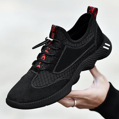 Zapatos Casuales de Cuero para Hombre Talla Grande con Malla Transpirable - Image 3