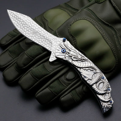 Cuchillo Portátil para Frutas con Diseño de Dragón - Image 10
