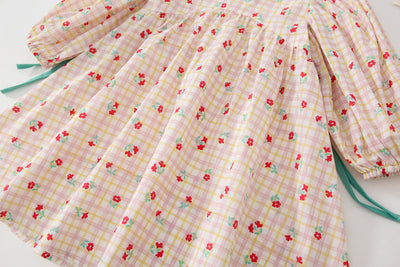 Vestido Infantil Floral Elegante para Niña - Image 18