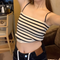 Striped Spaghetti Straps