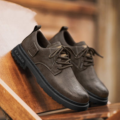 Zapatos de Hombre Otoño Invierno con Forro de Terciopelo y Algodón Cálido - Image 2