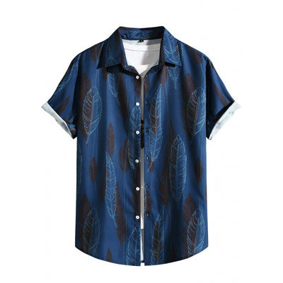 Camisa Suelta de Playa para Hombre - Manga Corta y Cómoda - Image 21
