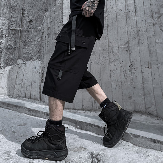 Pantalones Cortos Holgados de Trabajo Unisex - Estilo Cargo Moderno - Image 10