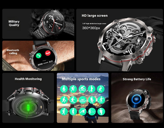 Reloj Inteligente AK56 con Llamadas Bluetooth para Actividades al Aire Libre - Image 35