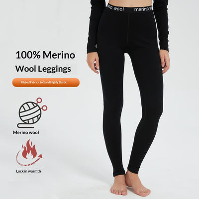 Mallas Térmicas de Lana Merino para Mujer - Secado Rápido y Comodidad Outdoor