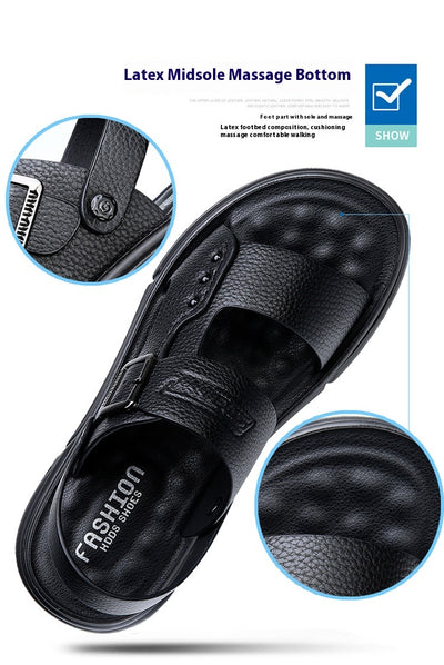 Zapatos Casuales de Cuero para Hombre con Plantilla de Látex - Image 13