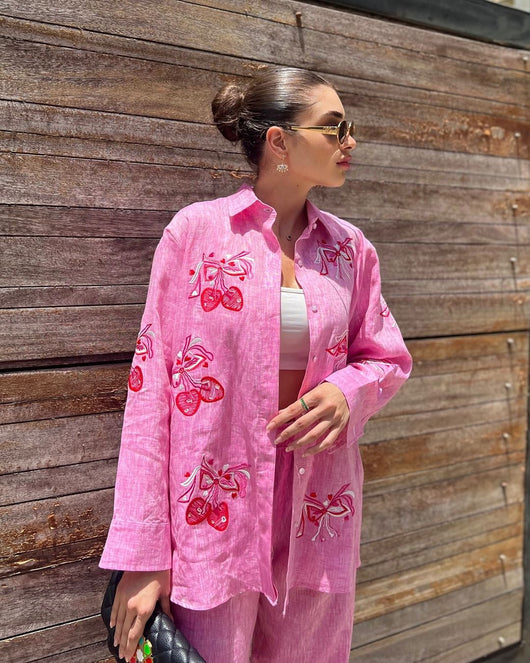 Blusa Bordada Casual Elegante para Mujer Estilo Europeo - Image 10
