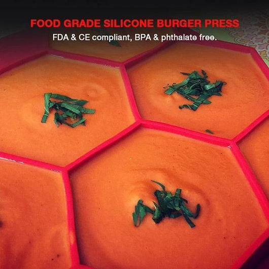 Molde Hexagonal de Silicona para Hamburguesas - Image 8