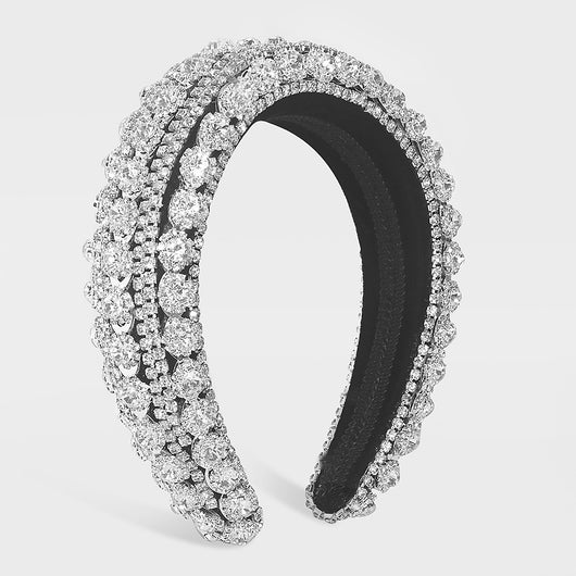 Diadema Barroca de Cristales Brillantes - Accesorio de Moda Elegante - Image 5