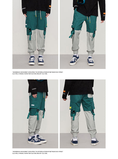 Overol para Hombre con Bolsillos de Contraste y Hebilla Funcional - Image 11