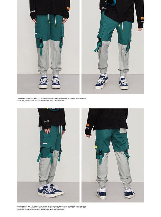 Overol para Hombre con Bolsillos de Contraste y Hebilla Funcional - Image 11