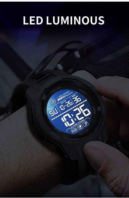 Reloj Deportivo Digital LED con Pantalla Luminosa para Actividades Outdoor - Image 14