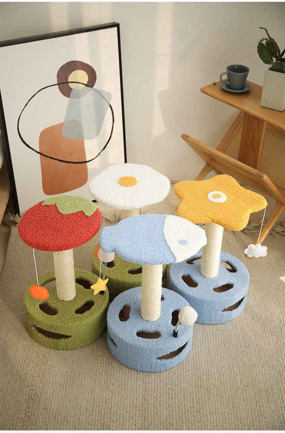 Árbol Rascador para Gatos Pequeños con Tablero de Sisal