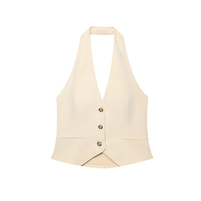 Chaleco Elegante Slim Fit sin Mangas con Tirantes Ajustables - Image 11
