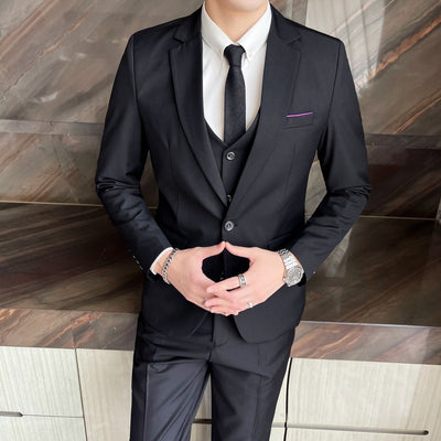 Traje Slim Fit Británico para Hombre - Conjunto Casual Elegante - Image 7