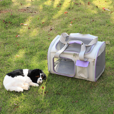 Mochila Transportadora Plegable para Mascotas - Dual Propósito - Image 10