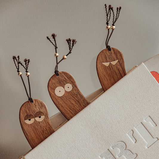 Marcapáginas Diseño Original Tronco de Árbol - Regalo Exquisito para Docentes y Colegas