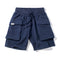 Pantalones Cortos Deportivos de Punto Estilo Militar - Khaki Holgado para Hombre