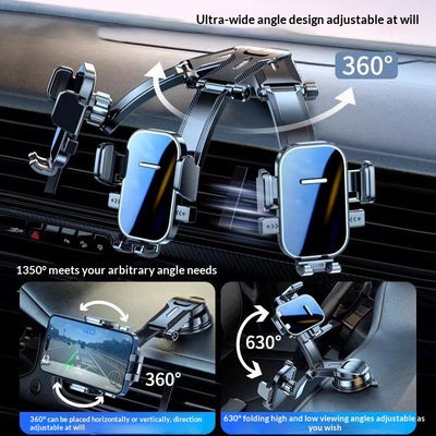 Soporte Magnético para Auto con Ventosa y Diseño Cascada Rotativo - Image 12