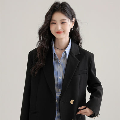 Blazer Negro Clásico para Mujer - Image 4