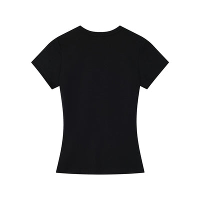 Camiseta Ajustada Cuello Redondo para Mujer - Efecto Reductor - Image 25