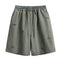 Shorts de Mezclilla con Detalle de Moño para Hombre - Estilo Urbano Americano Verano