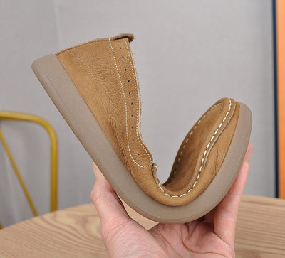 Zapatos Casuales de Cuero Suave Transpirables para Hombre - Image 9