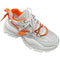 Tenis Plataforma Mujer con Strass y Cordones - Estilo Casual Moderno