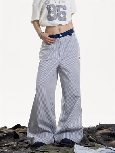 Pantalones Deportivos Casuales a Rayas para Mujer - Image 10