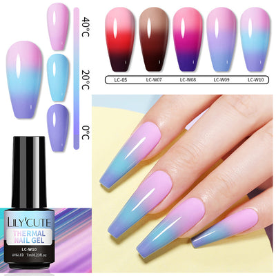 Esmalte de Uñas con Brillo Termocromático - Cambio de Color UV - Image 18