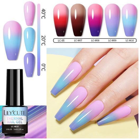 Esmalte de Uñas con Brillo Termocromático - Cambio de Color UV - Image 18