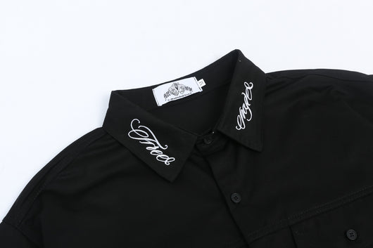 Camisa de Trabajo Rap Style con Bordado Exclusivo para Hombre - Image 17