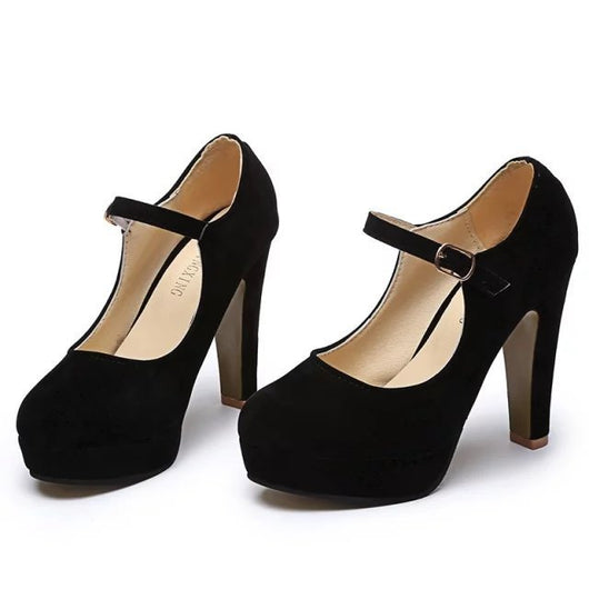 Zapatos de Trabajo Mary Jane con Hebilla - Comodidad Profesional - Image 8