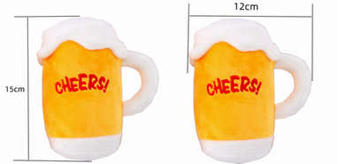 Juguete Sonoro para Perros - Botella y Taza de Cerveza - Image 6