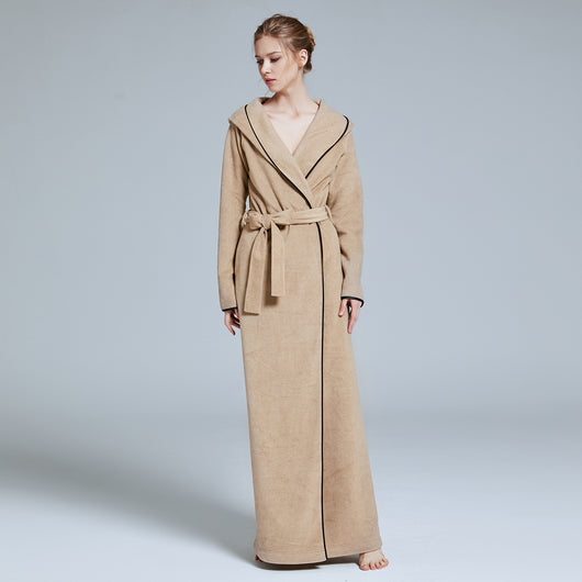 Bata Larga con Capucha para Hombre y Mujer - Ropa de Casa Cómoda - Image 5