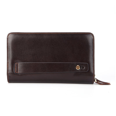 Billetera de Cuero Genuino para Hombre - Primera Capa - Image 18