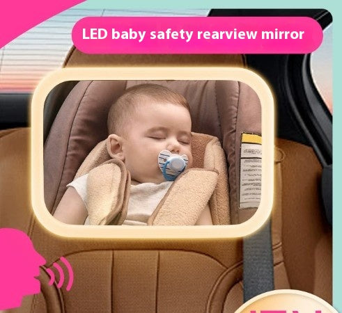Espejo Retrovisor para Auto con Visión Infantil y Activación por Voz - Image 2