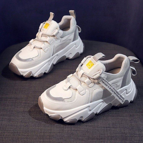 Zapatillas Deportivas Papá con Suela Gruesa - Estilo Versátil
