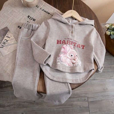 Sudadera Infantil Estilo Oeste con Capucha y Diseño Conejo - Image 15