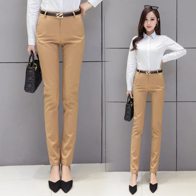 Pantalones Profesionales Rectos Reductores para Mujer - Image 4