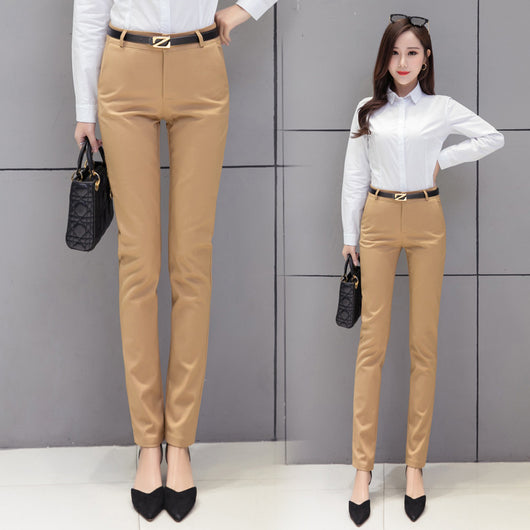Pantalones Profesionales Rectos Reductores para Mujer - Image 4