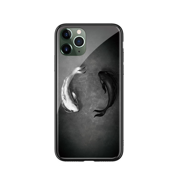 Funda de Cuero Pintado para Teléfono