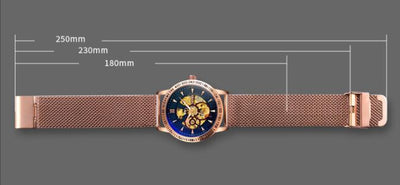 Reloj Automático Mecánico Hombre Lujo con Fondo Esqueleto Engranajes - Image 10