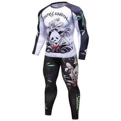 Remera Deportiva Ajustada de Manga Larga Antirozadura - Image 4