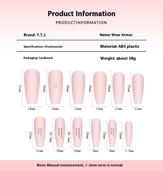 Uñas Postizas Adhesivas con Diseño Lazo Chino - Image 8
