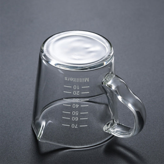 Taza Medidora de Vidrio Doble Boca con Escala para Leche - Image 12