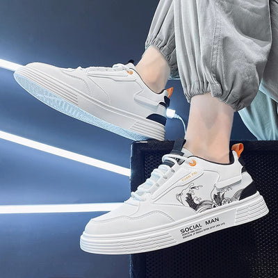 Tenis Deportivos Blancos para Hombre - Zapatos de Moda - Image 9